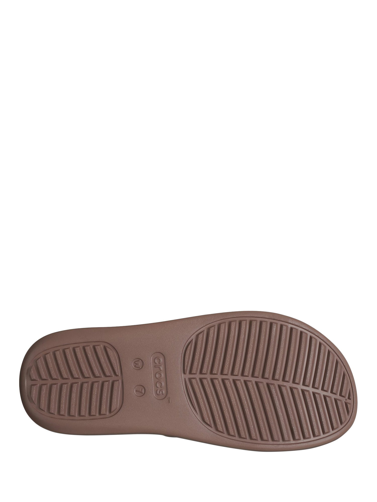 Product image 5 of 11, which shows Crocs Getaway Strappy Mules, Brown, 4