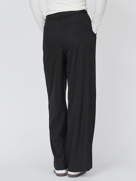 Sisters Point Great Tailored Wide Leg Trousers, Black - view 2, Black