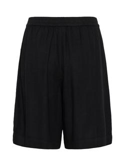 KAFFE Milia Linen Blend Shorts, Black - view 2, Black