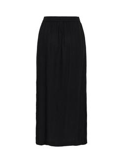 KAFFE Milia Maxi Skirt, Black Deep - view 2, Black Deep