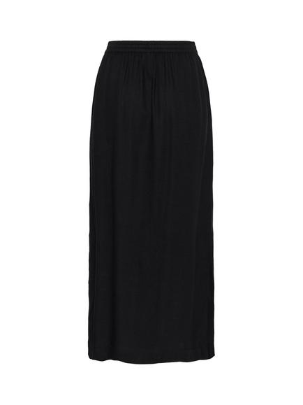 KAFFE Milia Maxi Skirt, Black Deep - view 2, Black Deep