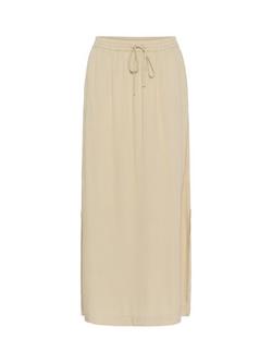 KAFFE Milia Maxi Skirt, Feather Gray