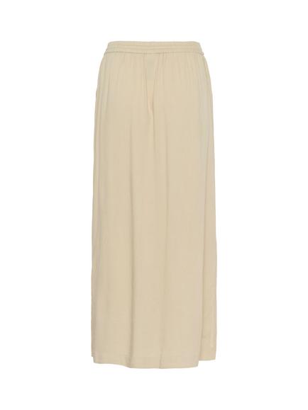 KAFFE Milia Maxi Skirt - view 2, Feather Gray