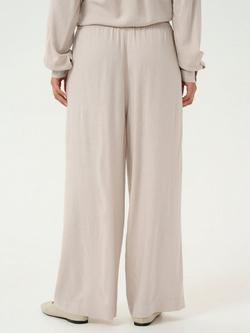 KAFFE Milia Cropped Wide Leg Trousers, Feather Grey - view 2, Feather Grey