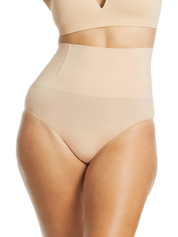 Ambra Soft Fusion High Waisted Shaping Brief, Natural Beige