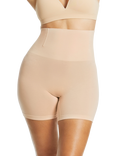 Ambra Soft Fusion High Waist Shaper Shorts, Natural Beige
