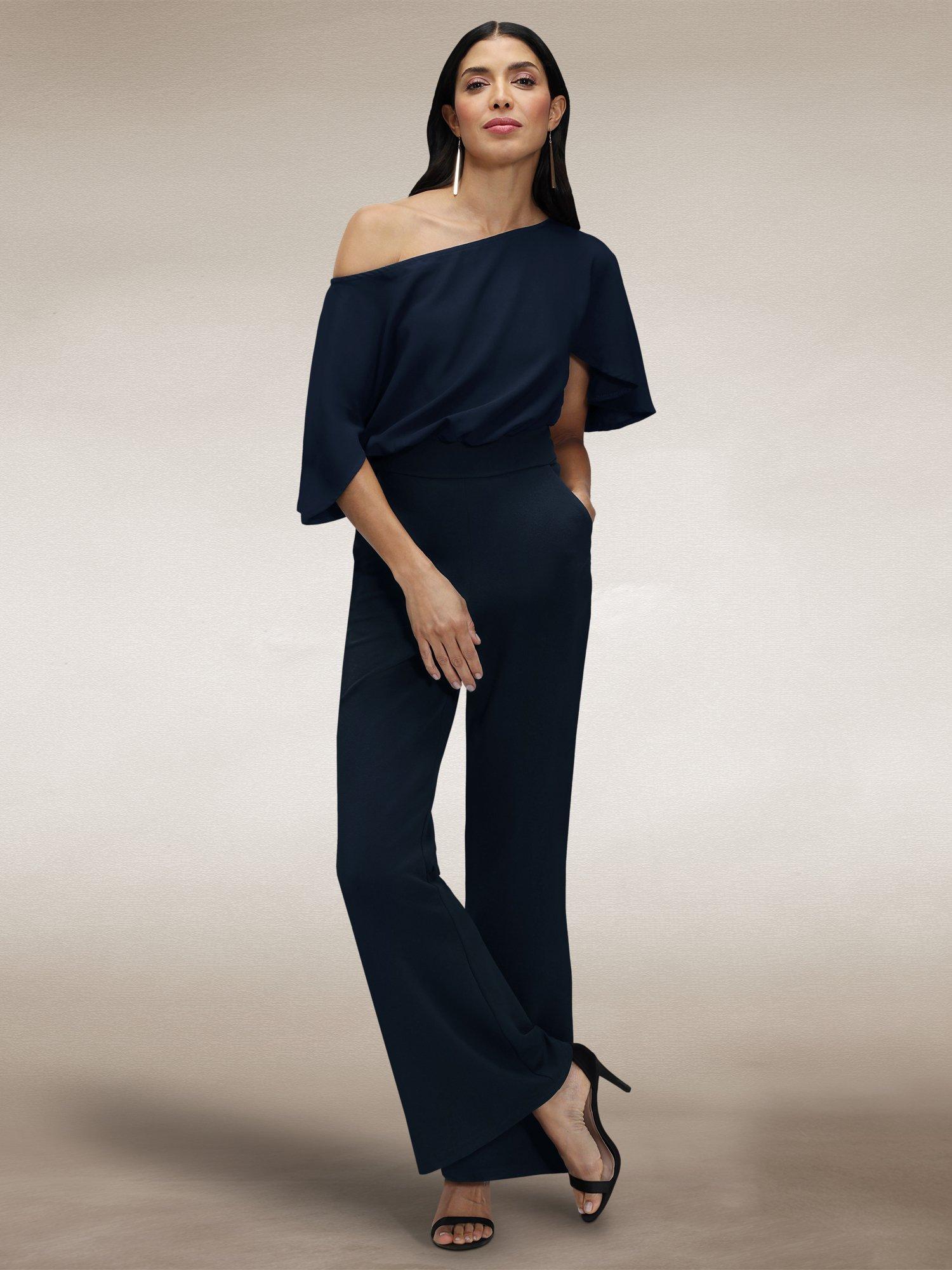 Product image 5 of 8, which shows HotSquash Drop Shoulder Jumpsuit, Woodland Teal, 8