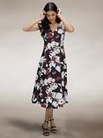 HotSquash Floral A-Line Midi Dress
