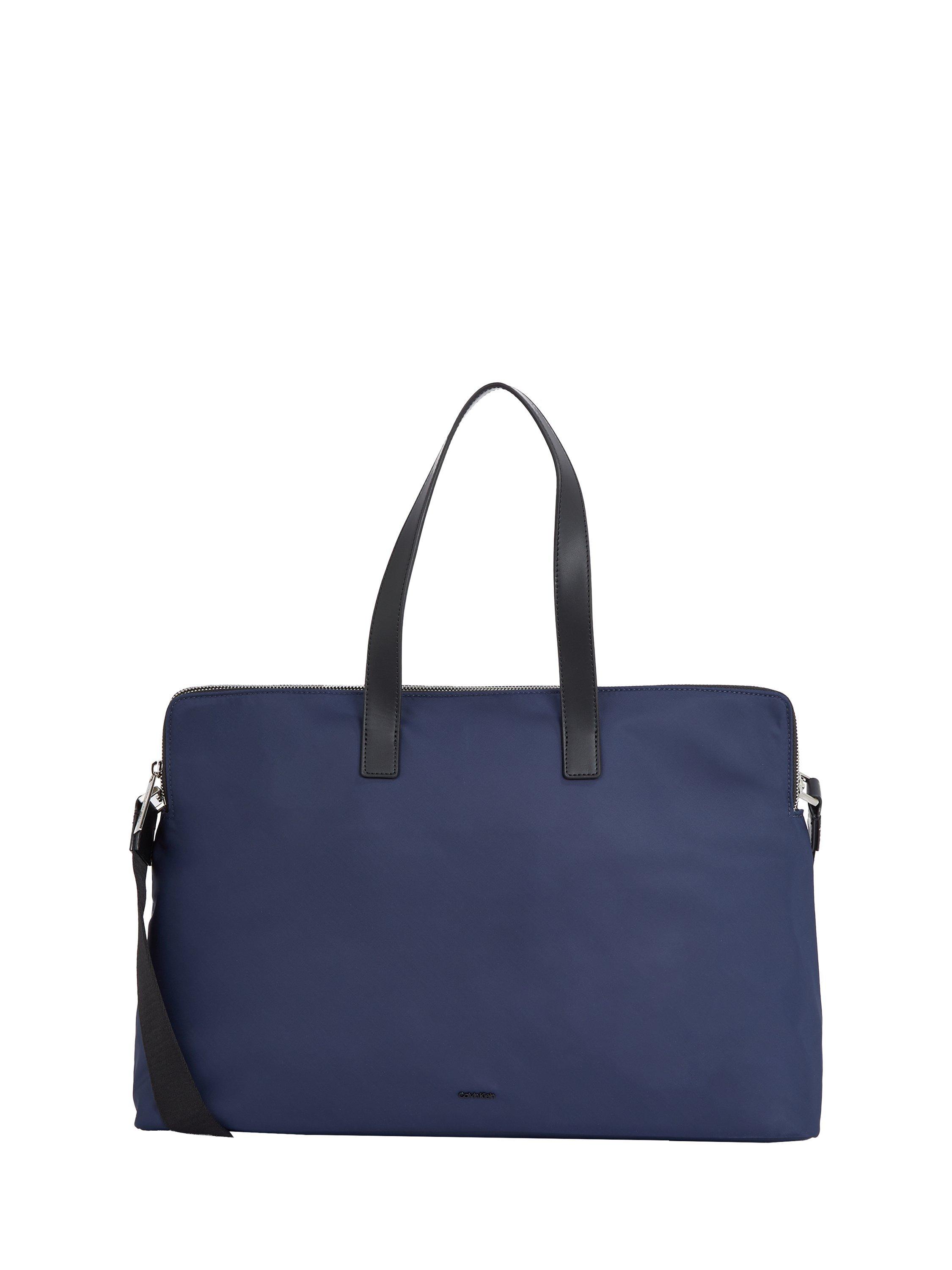 Product image 1 of 5, which shows Calvin Klein Business Bag for 15" Laptops, Dark Sapphire