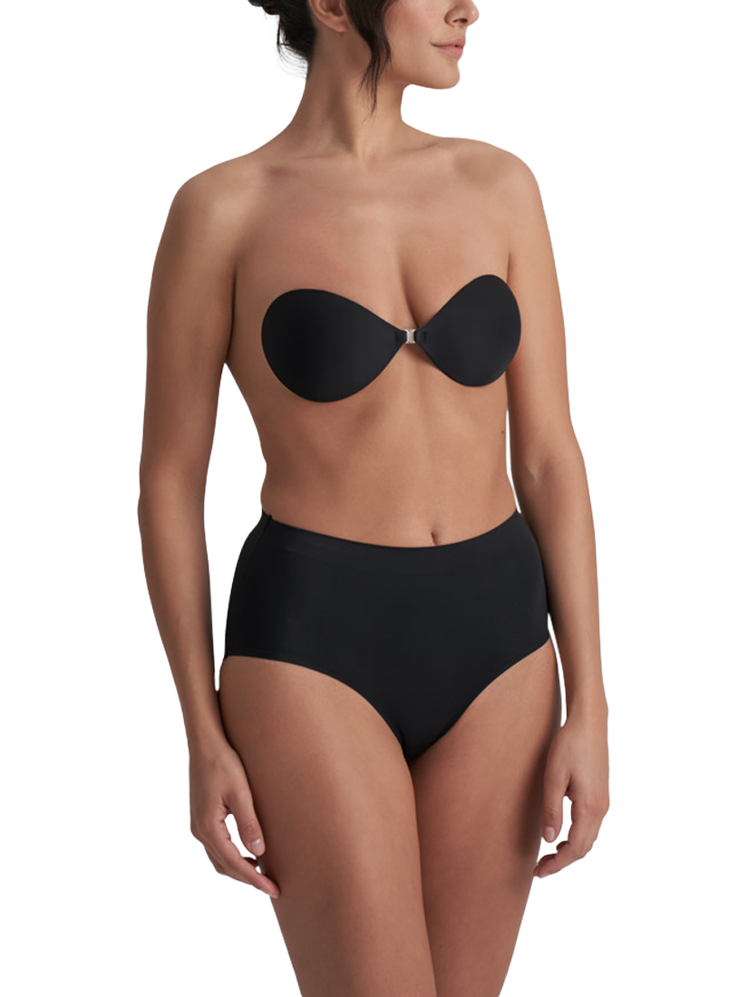 Product image 2 of 5, which shows Bye Bra Invisible Adhesive Bra, Black, B
