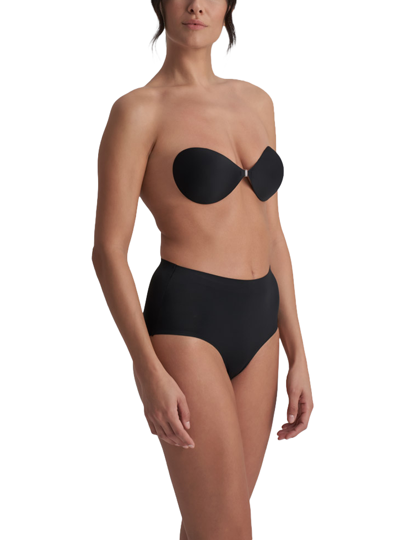Product image 3 of 5, which shows Bye Bra Invisible Adhesive Bra, Black, B