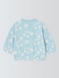John Lewis Baby Cherry Sweater, Blue