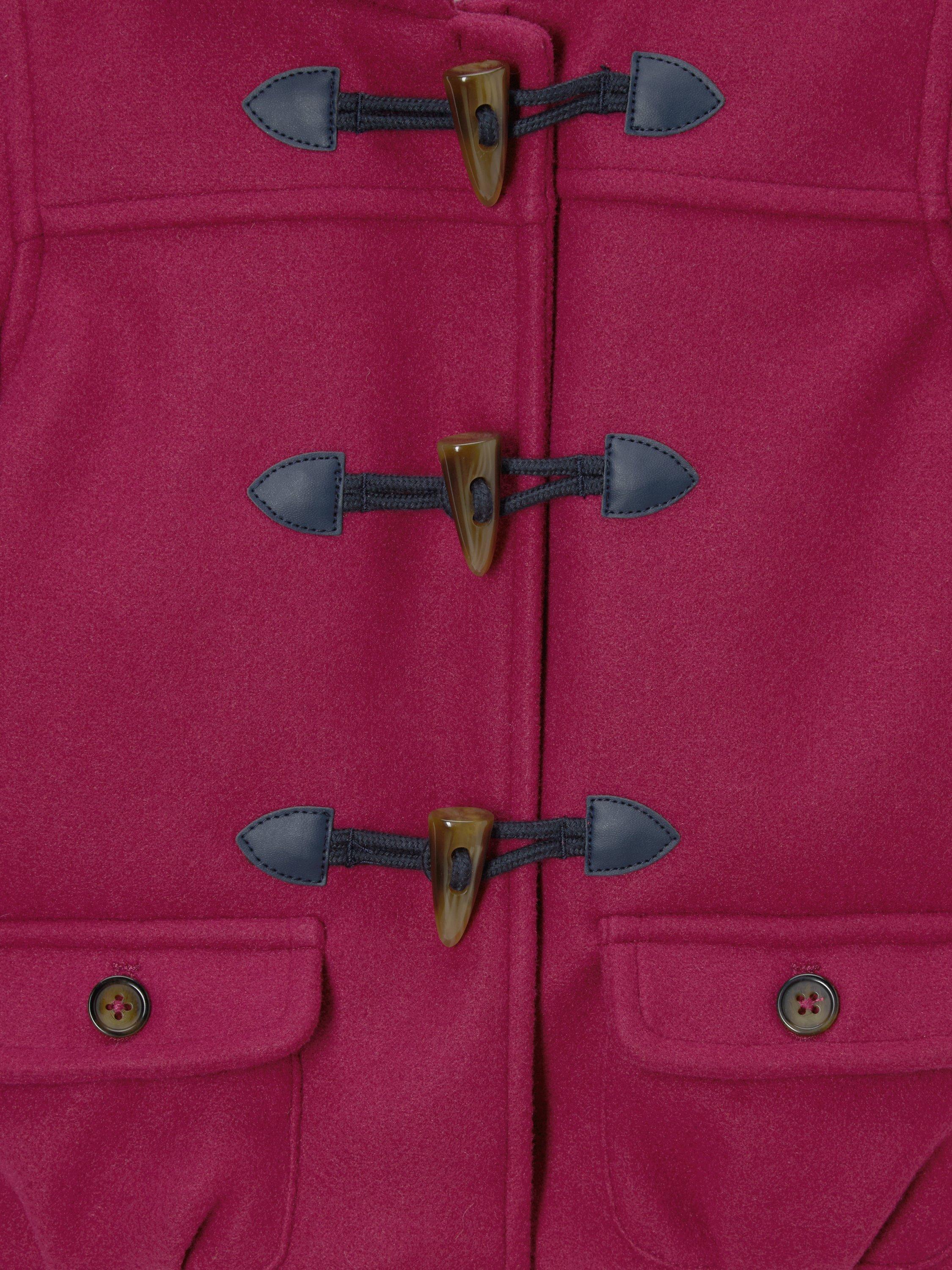 Product image 3 of 3, which shows John Lewis Baby Duffle Coat, Pink, 3-6 months
