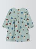 John Lewis Baby Autumn Jersey Dress, Green