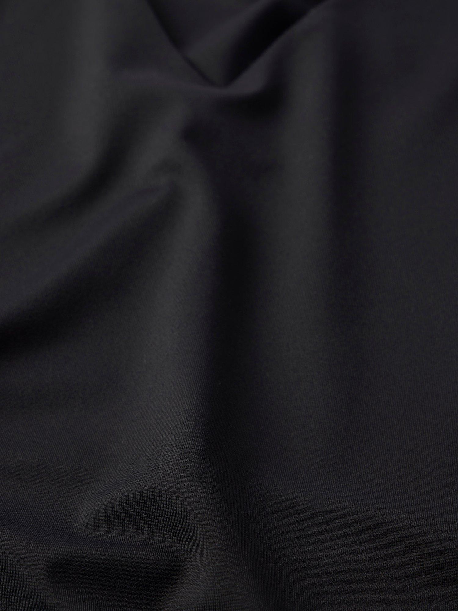 Product image 7 of 7, which shows Mint Velvet Layering V-Neck Long Sleeve Top, Black, L