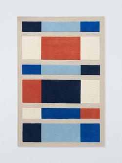 John Lewis Harmony Geometric Pure Wool Rug, Multi, Multi