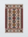 John Lewis Azita Kelim Wool Rich Rug, Red/Multi