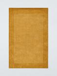 John Lewis ANYDAY Border Wool Rug, Ochre