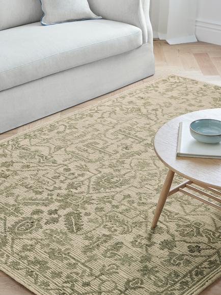 John Lewis Genevieve Traditional Hand Tufted Pure Wool Rug, Multi - view 2, Multi