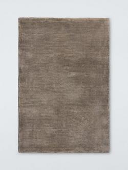 John Lewis Luxury Deep Pile Pure Wool Rug, Nutmeg