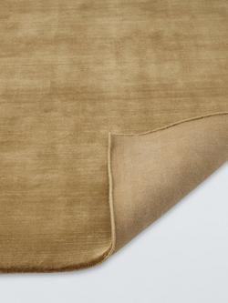 John Lewis Luxury Deep Pile Pure Wool Rug - view 2, Tigers Eye