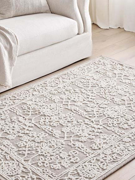 John Lewis Madeline Traditional Hand Tufted Wool Rich Rug, Multi - view 2, Multi