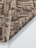 John Lewis Moroccan Abstract Wool Rich Rug, Cocoa