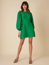 Nobody's Child Zora Balloon Sleeve Mini Dress, Green