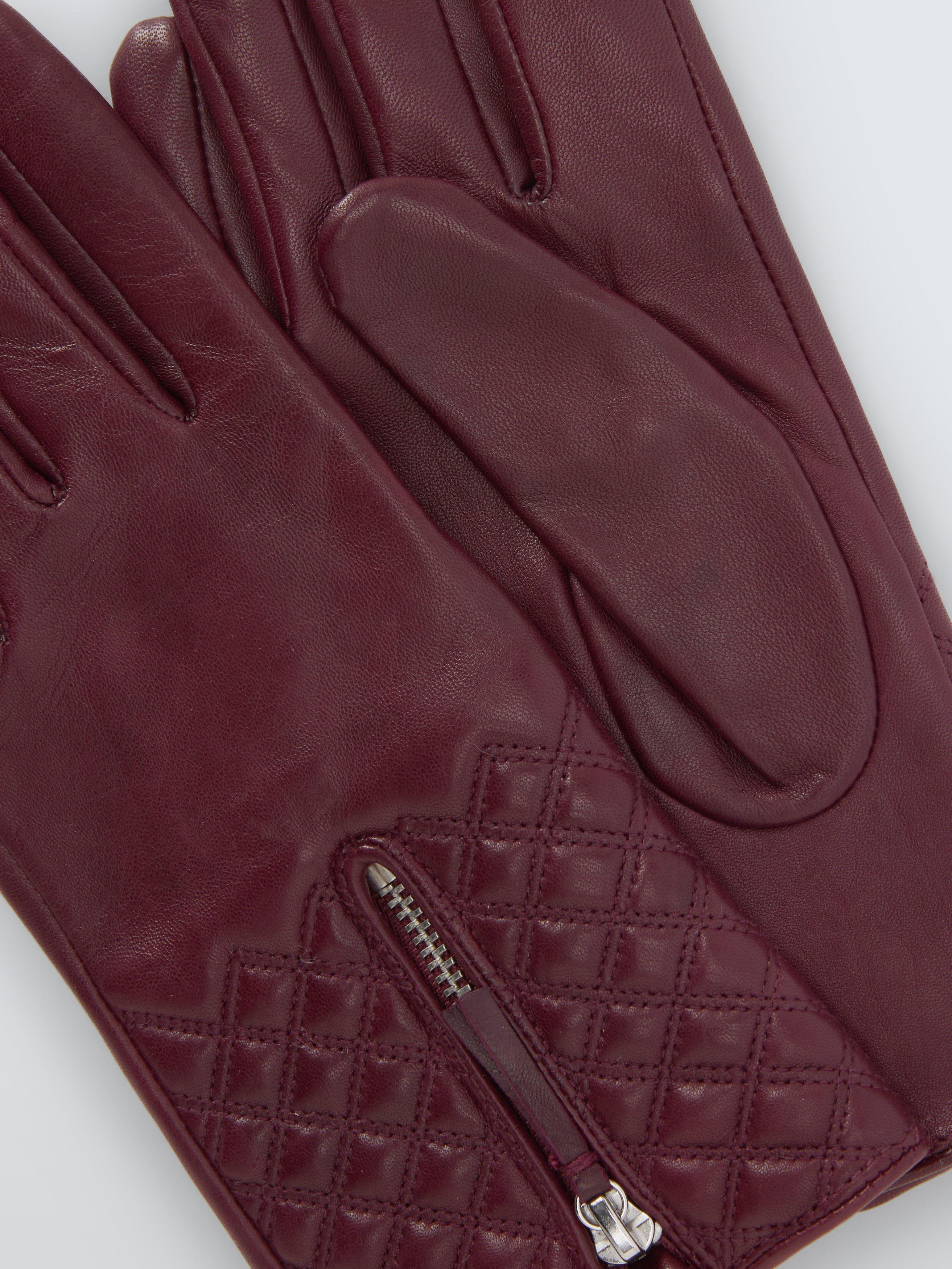 Product image 2 of 2, which shows QUILT ZIP GLOVE CLR RDCL S