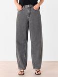 Whistles Cotton Horseshoe Barrel Leg Jeans