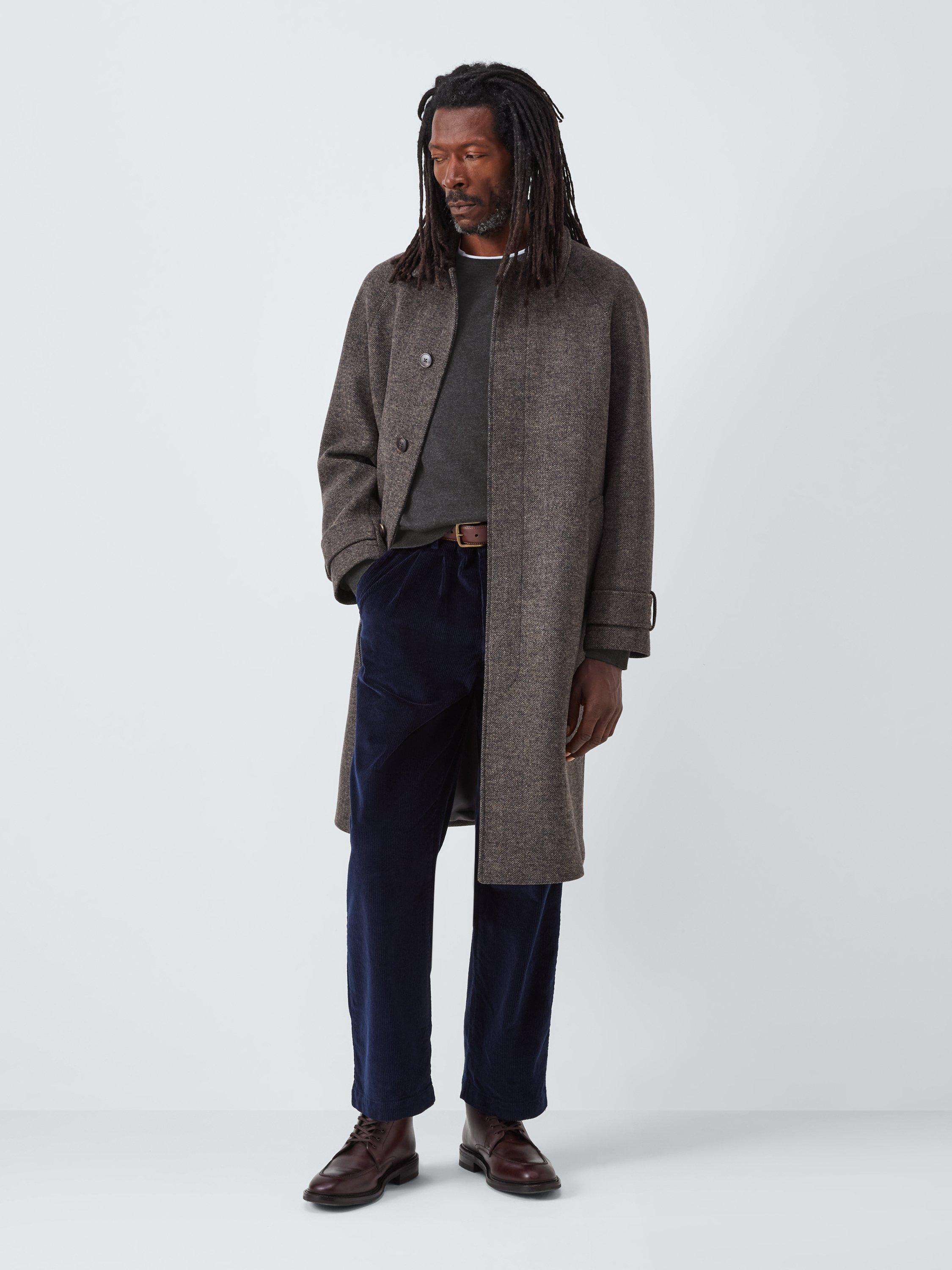 Product image 3 of 6, which shows John Lewis Crew Neck Cotton Jumper, Asphalt, S