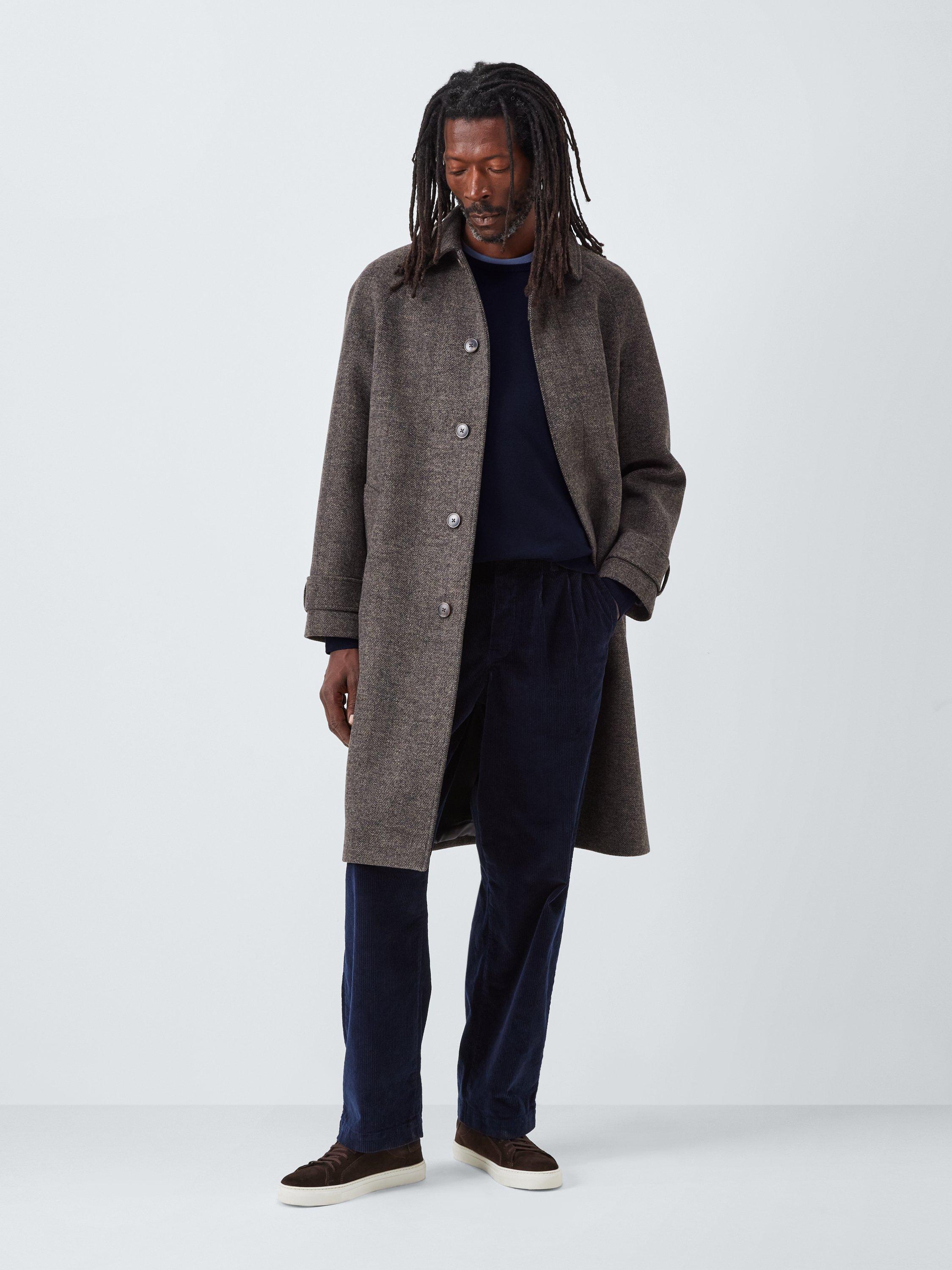 Product image 3 of 6, which shows John Lewis Crew Neck Cotton Jumper, Sky Captain, L