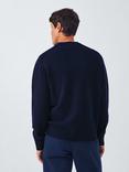 John Lewis Lambswool Blend Reverse Seam Crew Neck Jumper
