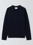 John Lewis Lambswool Blend Reverse Seam Crew Neck Jumper