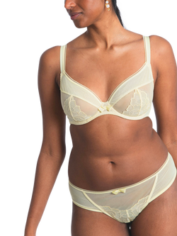 Maison Lejaby Intuition Plus Size Balconette Bra, Popcorn, Popcorn