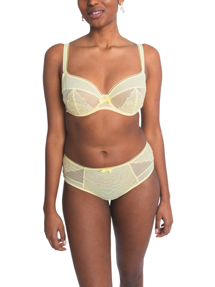Maison Lejaby Intuition Demi Cup Bra, Popcorn, Popcorn