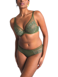 Maison Lejaby Sin Lace Full Cup Bra, Leaf