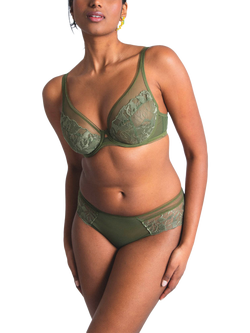 Maison Lejaby Sin Lace Full Cup Bra - view 2, Leaf