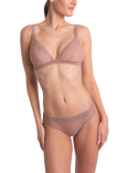 Maison Lejaby Miss Lejaby Lace Tanga Knickers, Pralin