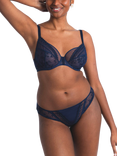 Maison Lejaby Muse Tanga Knickers, Nuit Noire