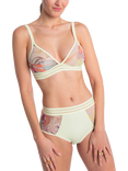 Maison Lejaby Nufit Garden Floral High Waist Knickers, Multi