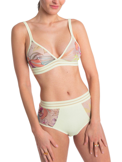 Maison Lejaby Nufit Garden Floral High Waist Knickers, Multi, Multi