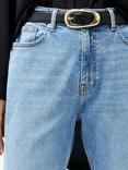 French Connection Elliot Cropped Jeans, Light Wash