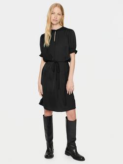Saint Tropez Nunni Belted Dress, Black - view 2, Black