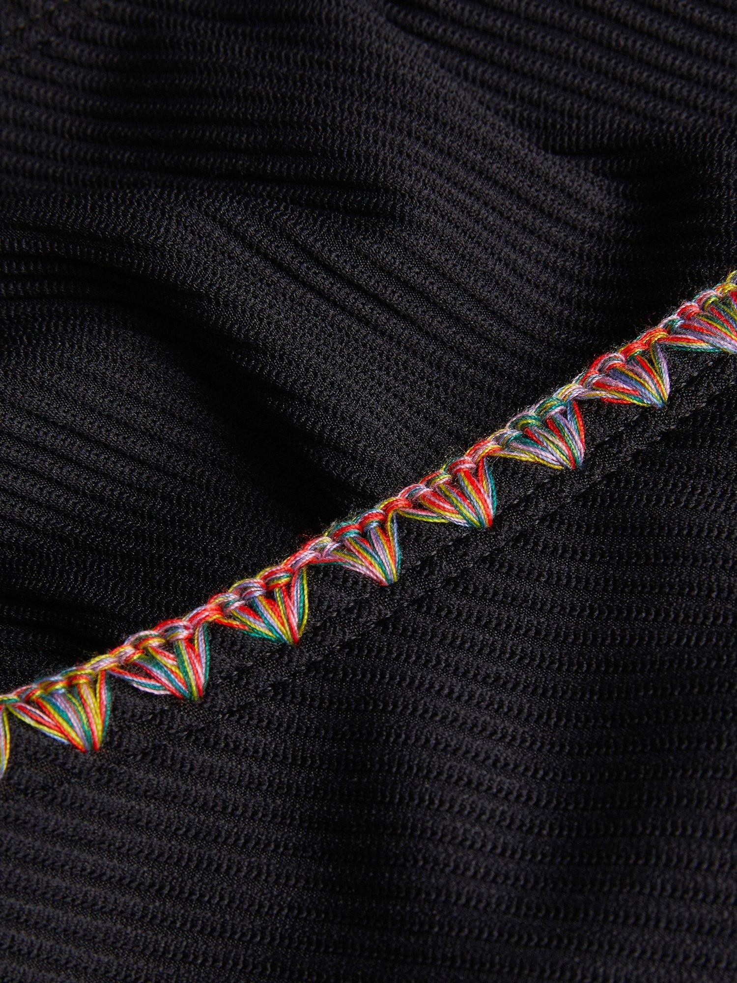 Product image 3 of 3, which shows Monsoon Kids' Stitch Bikini , Black, 9-10 years