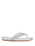 Carvela Riviera Jewel Embellished Metallic Sandals, Silver