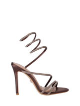 Sandales à Talons Hauts Carvela Noires Diamantées - Taille 7 (40 EU), Neuf Avec Défauts