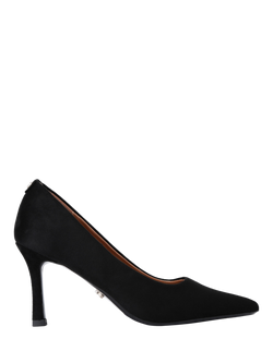 Carvela Corletta Pointed Heeled Courts, Black