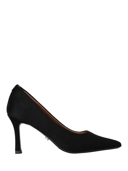 Carvela Corletta Pointed Heeled Court Shoes, Black