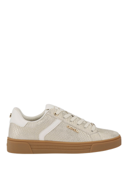 Carvela Daze Gum Trainers, Gold